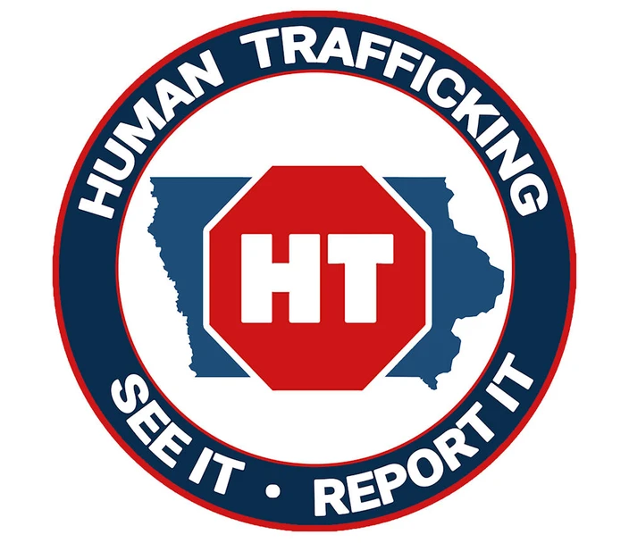 Human Trafficking Logo / See It - Report It