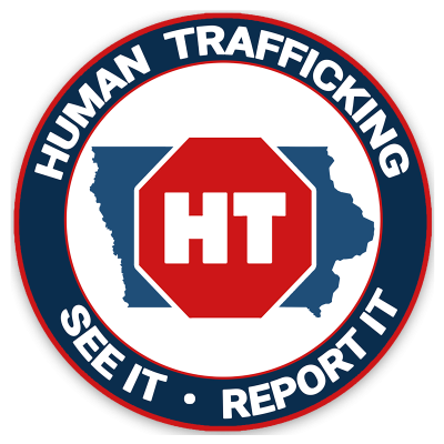 stop human trafficking logo